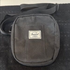 Herschel Supply Company Black Belt Bag Compact and Durable